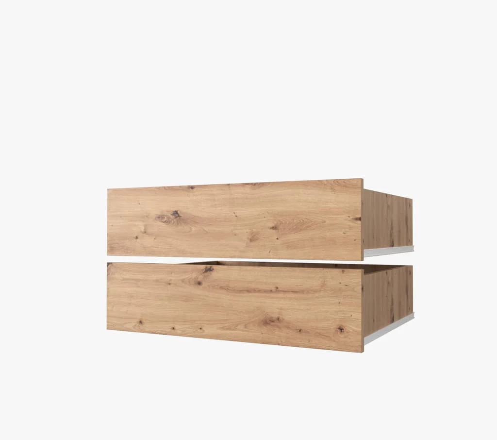 Additional Drawers For Wave Wardrobe [120 - 200cm] - Image 2
