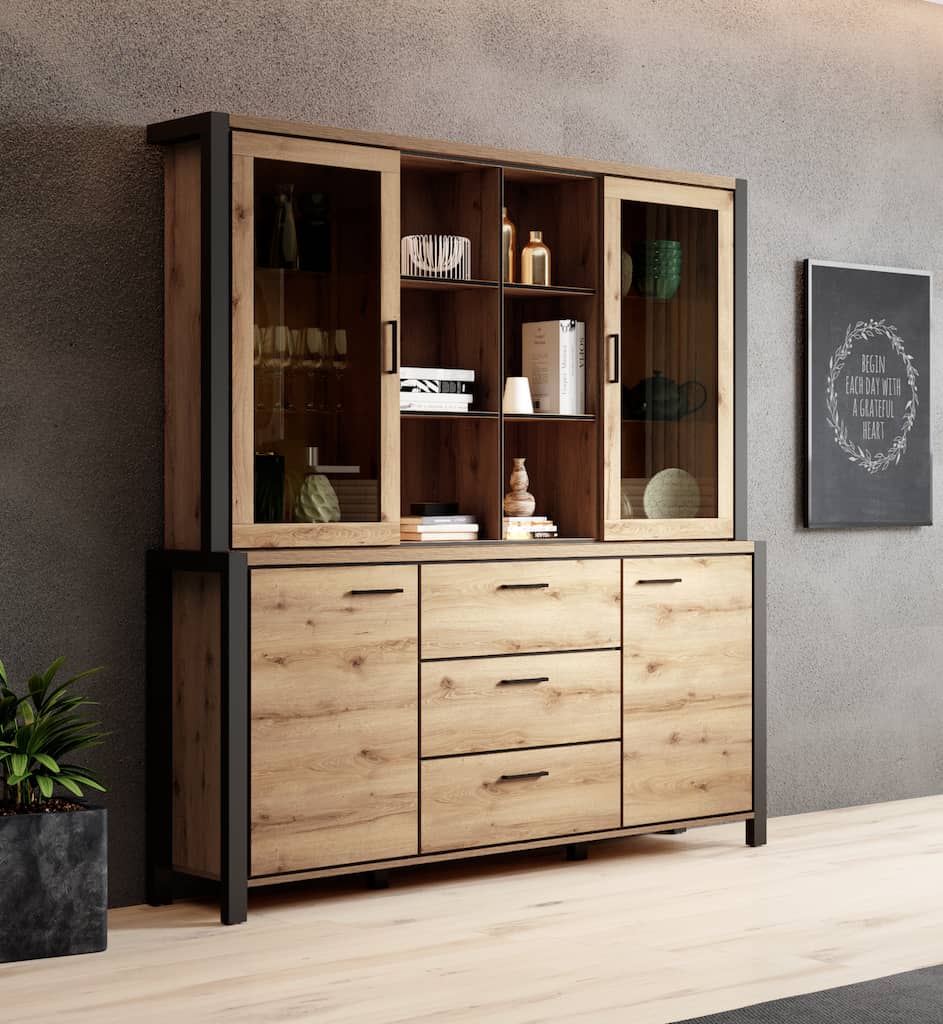 Aktiv 04 Display Hutch 180cm - Image 4