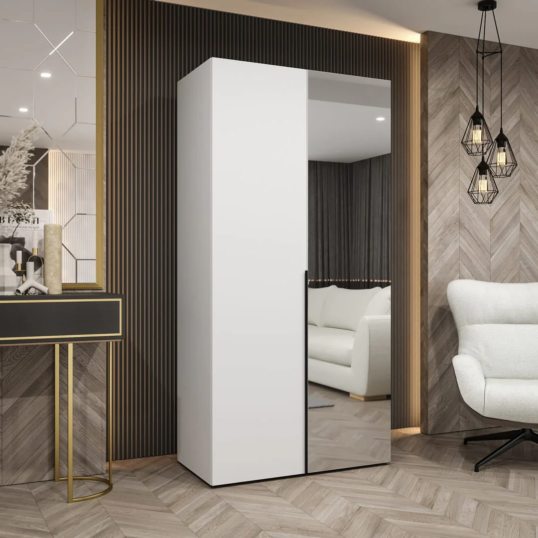 Alicante II Hinged Door Wardrobe 100cm - Image 8