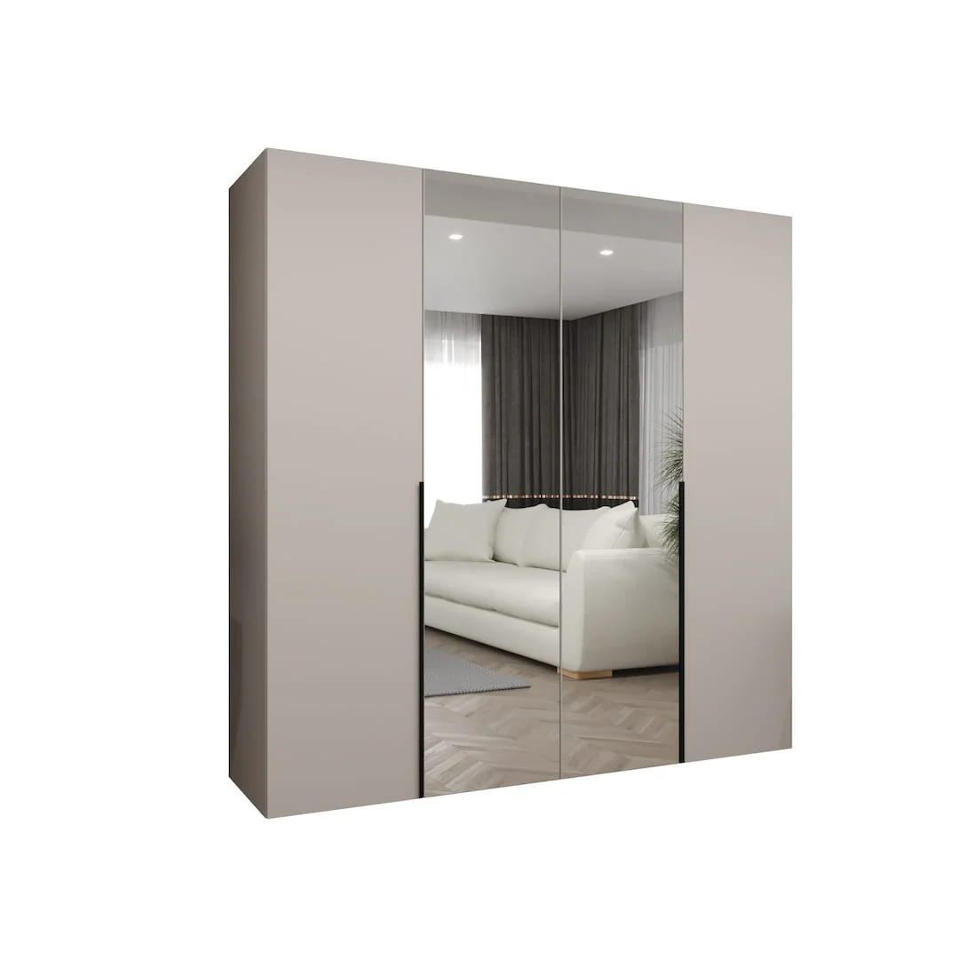 Alicante II Hinged Door Wardrobe 200cm - Image 3