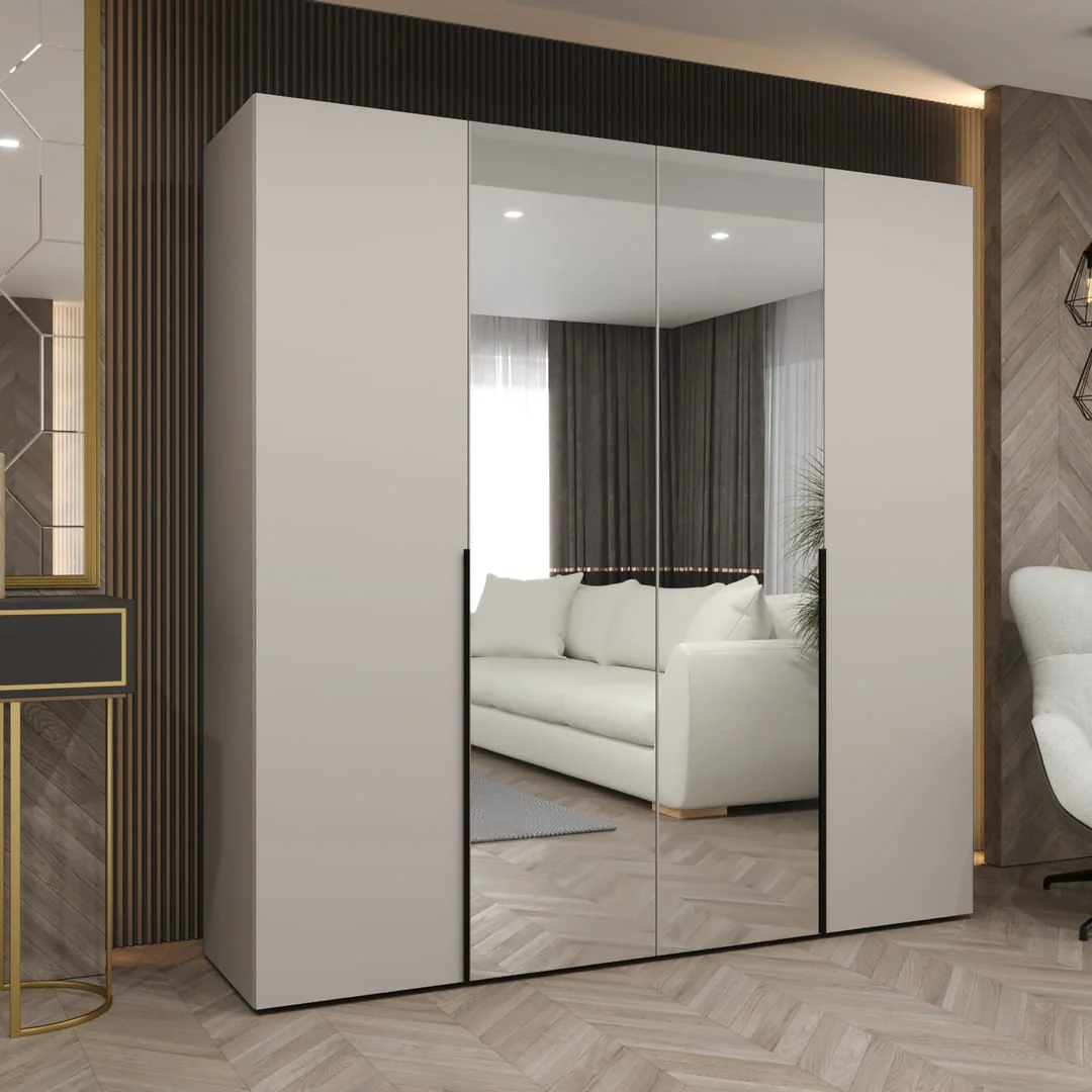 Alicante II Hinged Door Wardrobe 200cm - Image 4