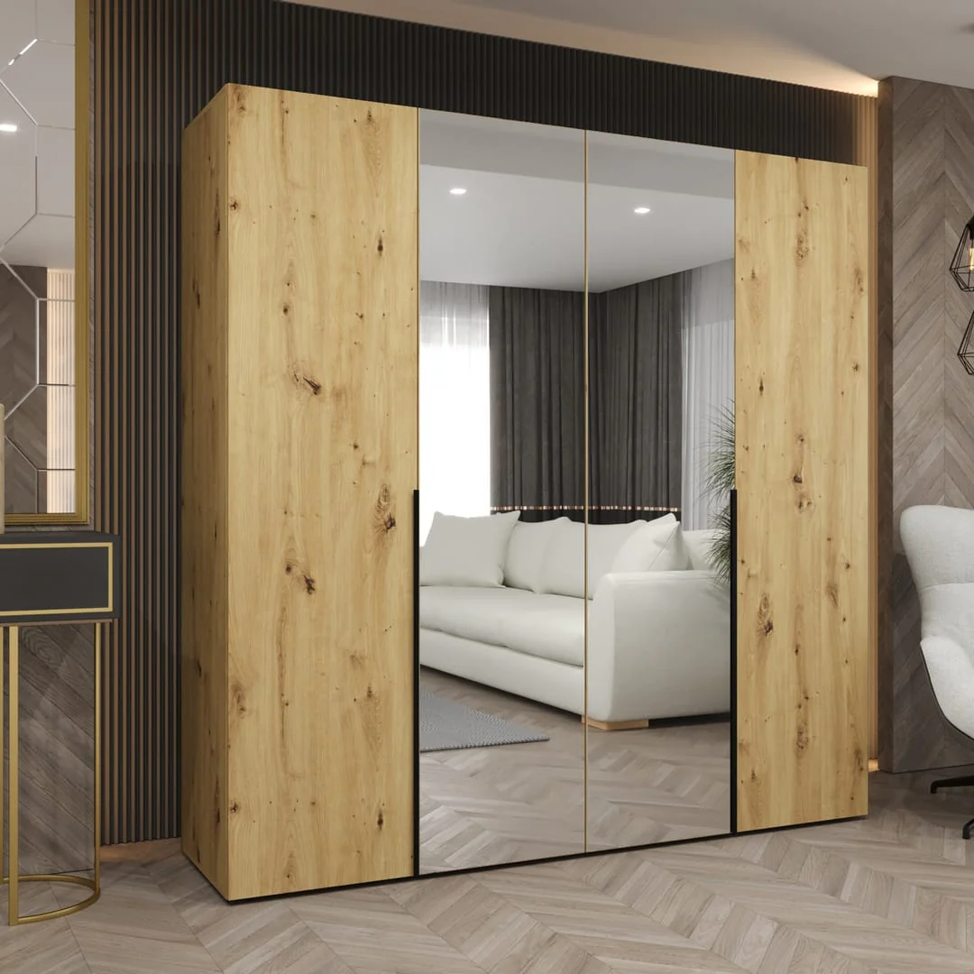 Alicante II Hinged Door Wardrobe 200cm - Image 9