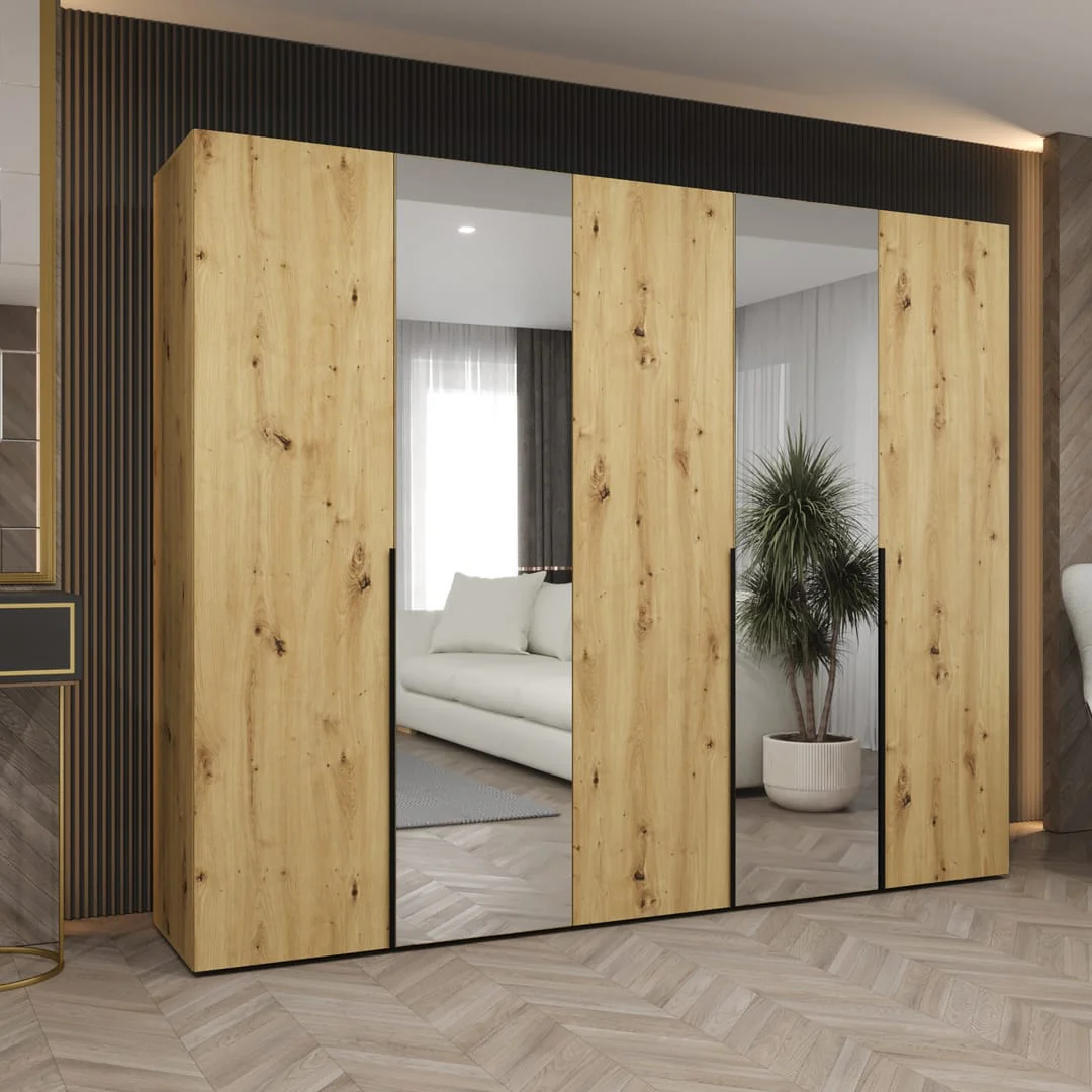 Alicante II Hinged Door Wardrobe 250cm - Image 9