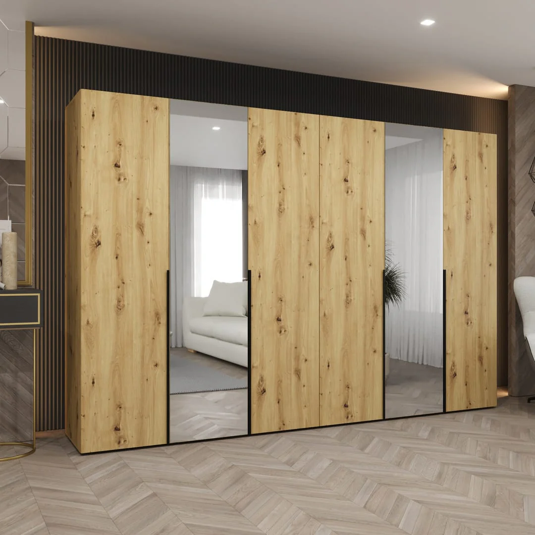 Alicante II Hinged Door Wardrobe 300cm - Image 7