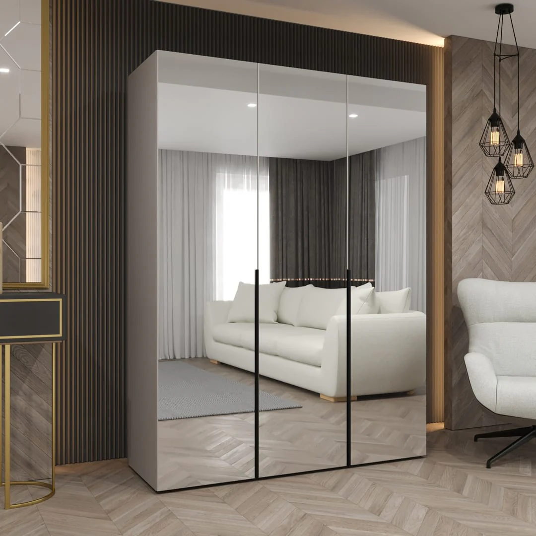 Alicante III Hinged Door Wardrobe 150cm - Image 4