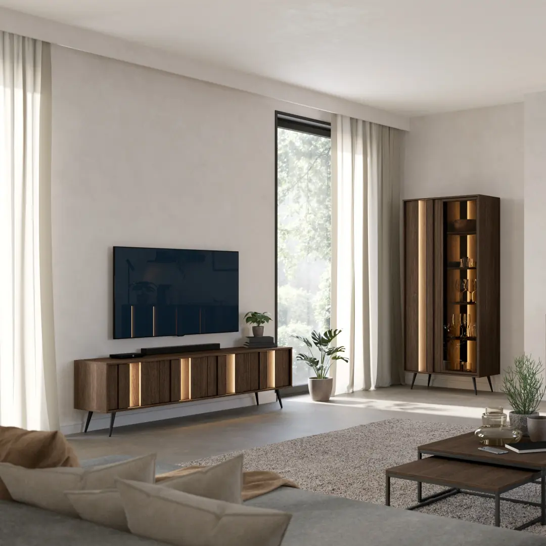 Amaro Highboard Cabinet 94cm - Image 7
