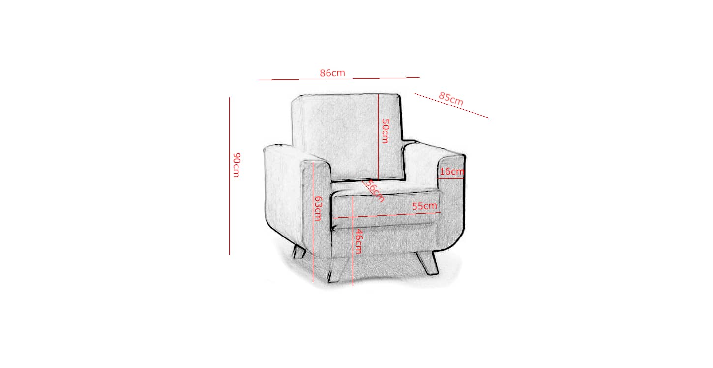 Aramis Armchair - Image 3