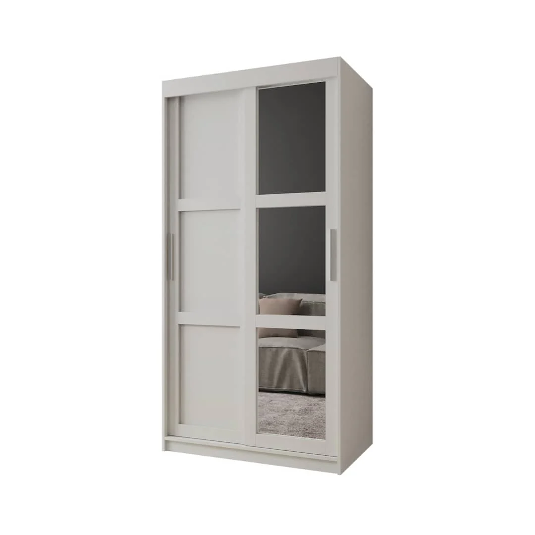 Arendal III Sliding Door Wardrobe 100cm - Image 2