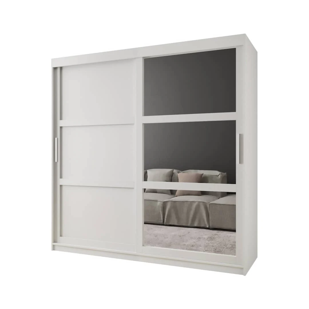 Arendal III Sliding Door Wardrobe 200cm - Image 2
