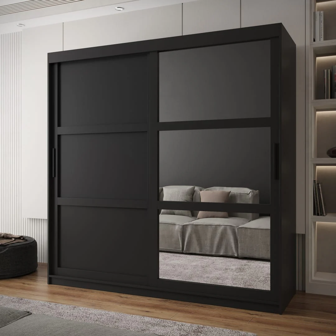 Arendal III Sliding Door Wardrobe 200cm - Image 5
