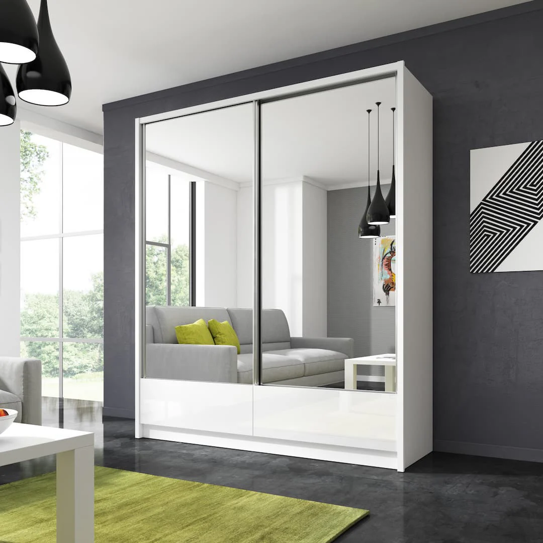 Aria II Sliding Door Wardrobe 184cm