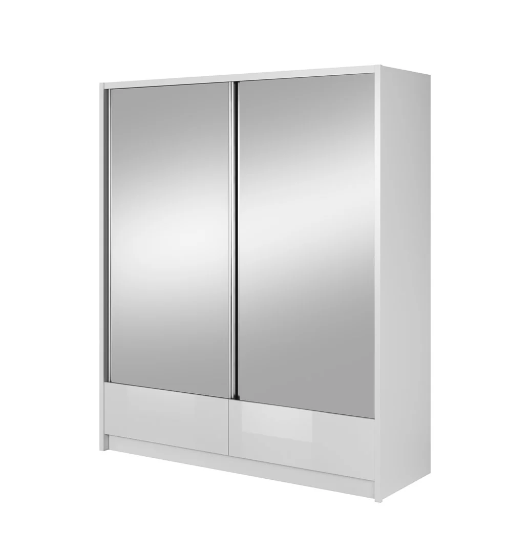 Aria II Sliding Door Wardrobe 184cm - Image 2