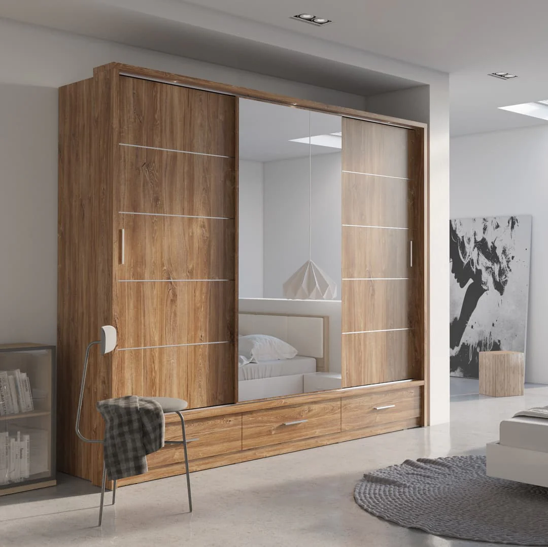 Arti 1 - 3 Sliding Door Wardrobe 250cm - Image 10