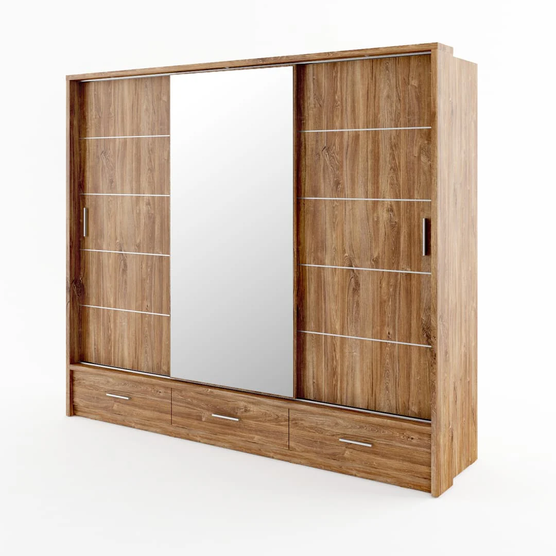 Arti 1 - 3 Sliding Door Wardrobe 250cm - Image 11
