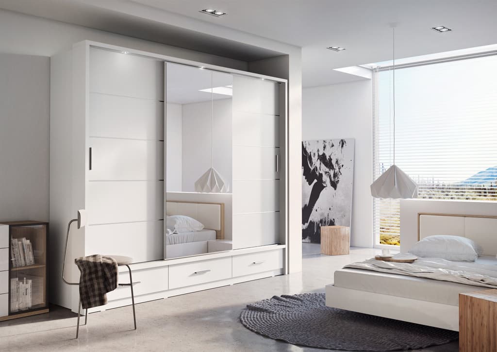 Arti 1 - 3 Sliding Door Wardrobe 250cm - Image 7