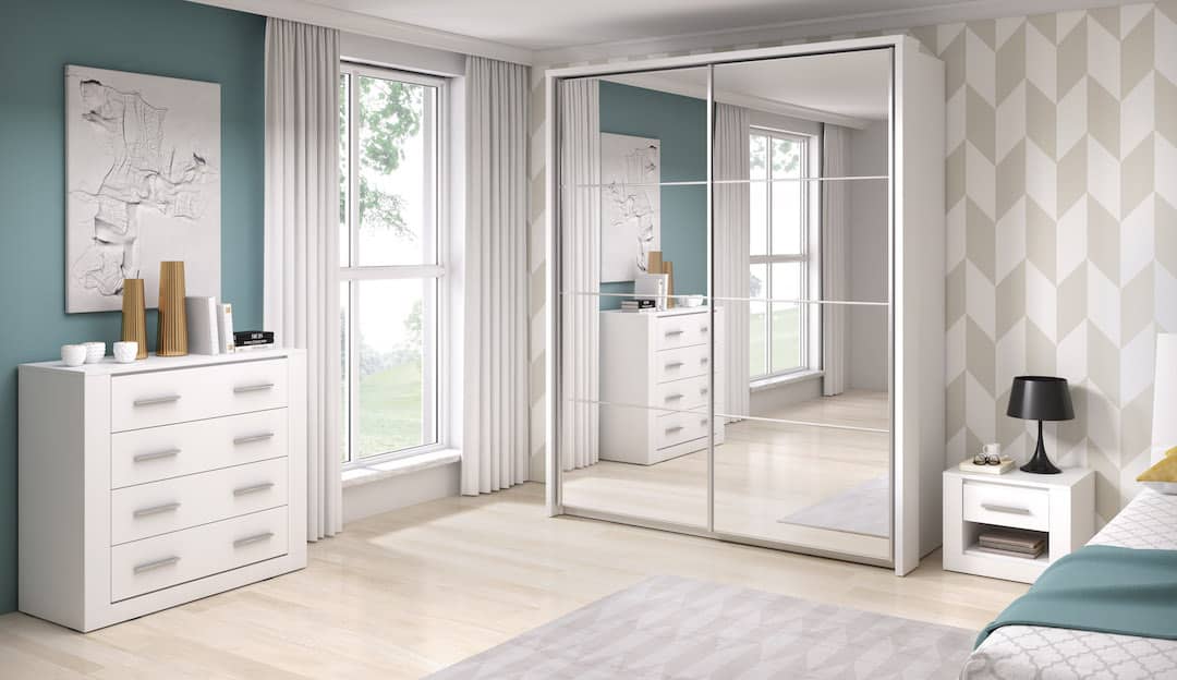 Arti 17 - 2 Sliding Door Wardrobe 180cm - Image 8