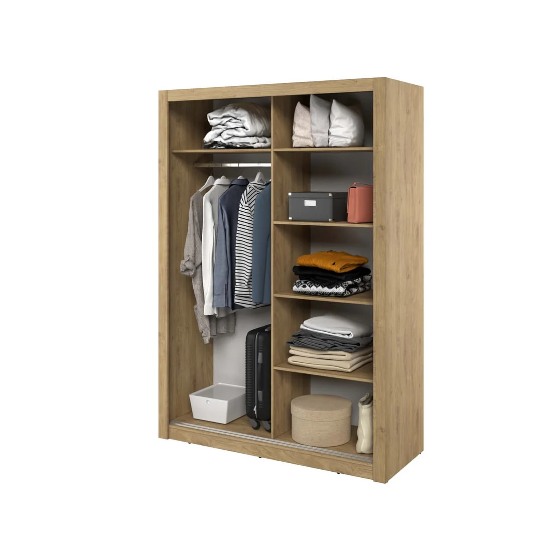 Arti 18 - 2 Sliding Door Wardrobe 150cm - Image 18