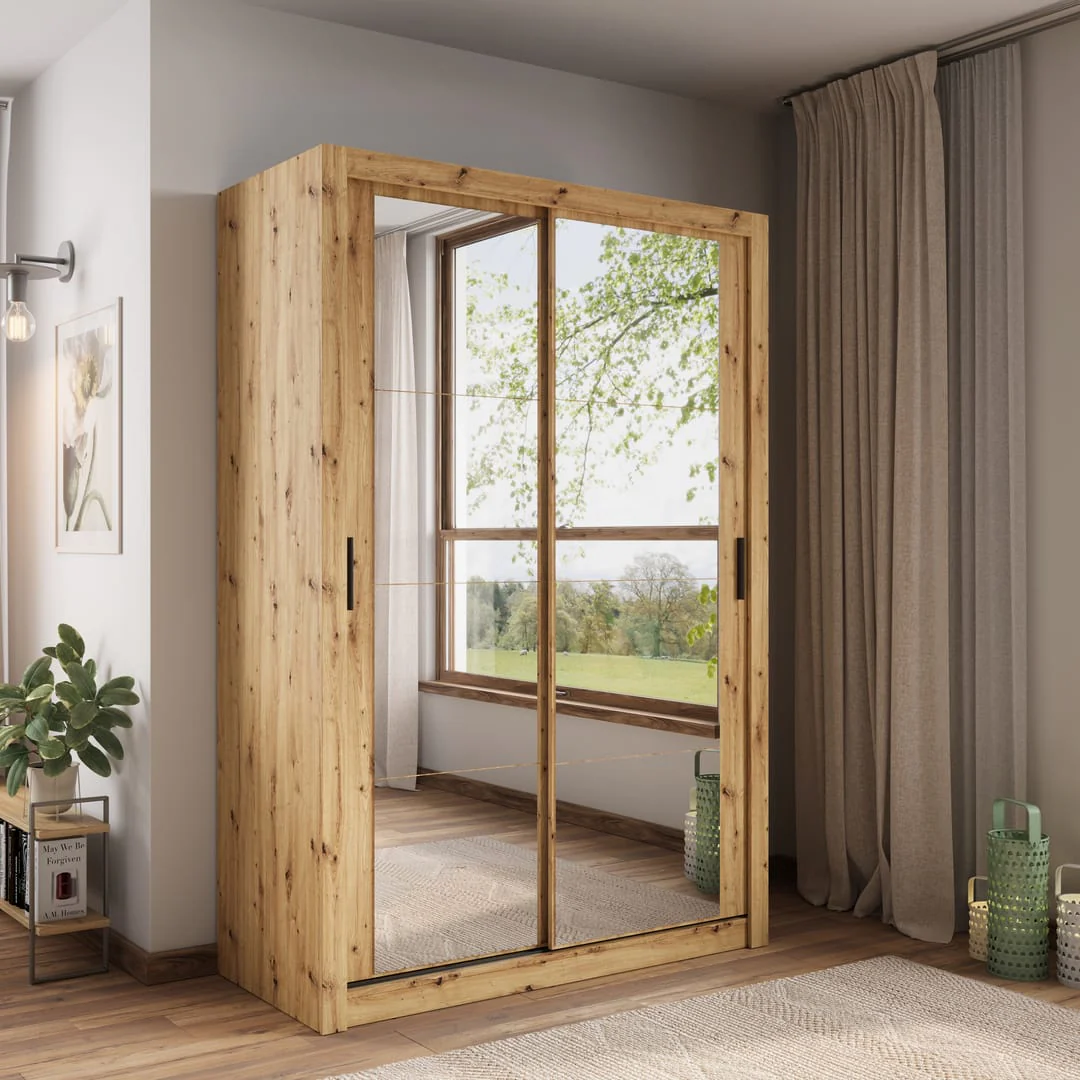 Arti 18 - 2 Sliding Door Wardrobe 150cm - Image 6