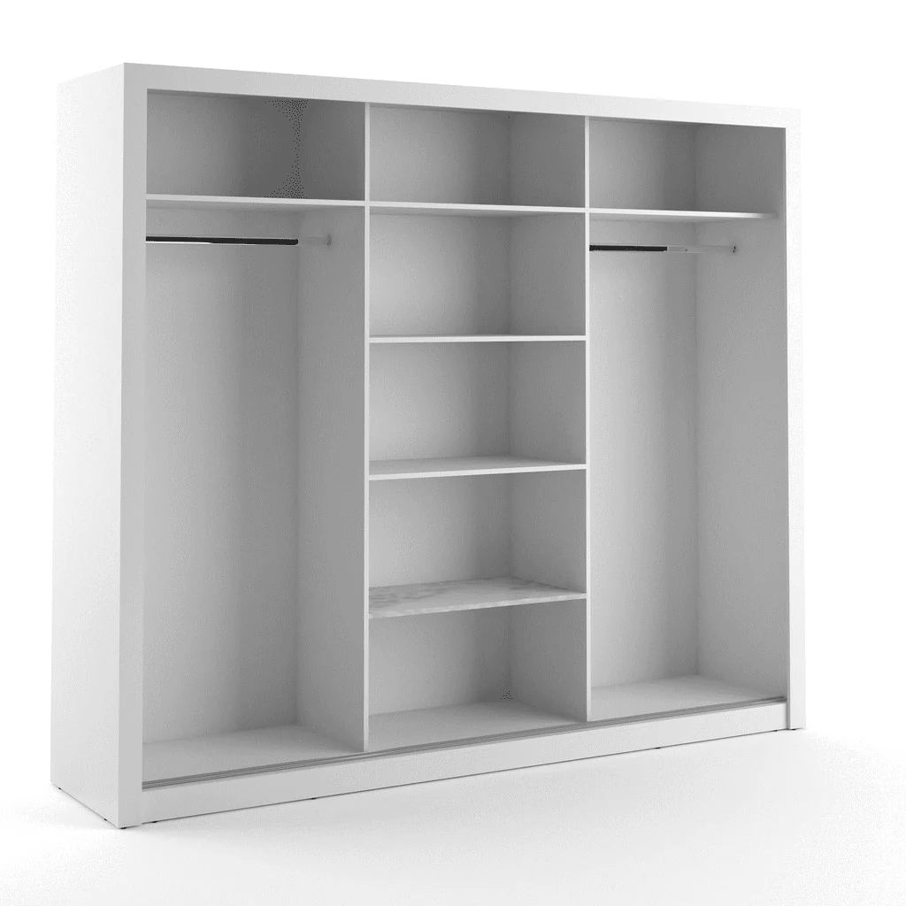 Arti 2 - 3 Sliding Door Wardrobe 250cm - Image 3