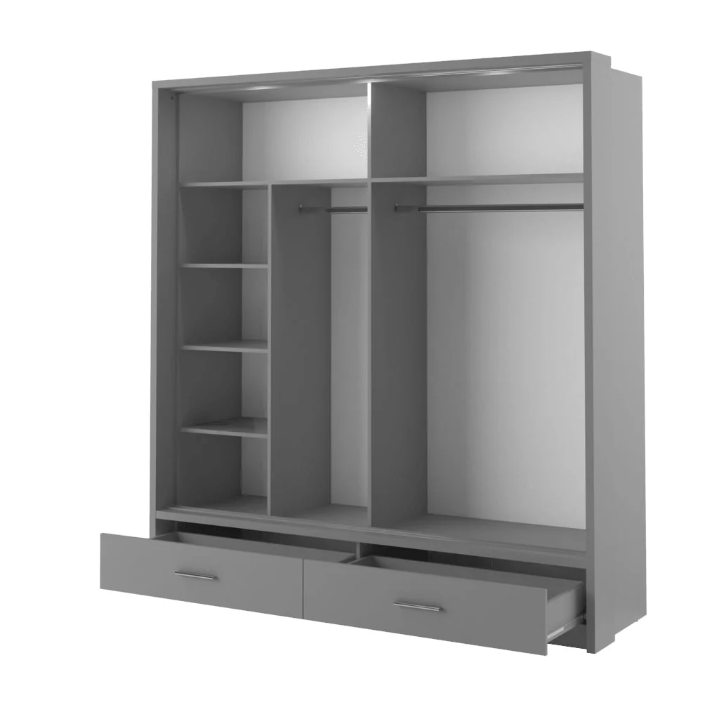 Arti 24 - 2 Sliding Door Wardrobe 200cm - Image 8