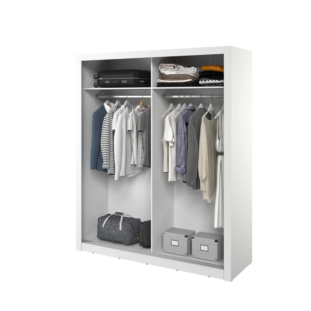 Arti 28 - 2 Sliding Door Wardrobe 180cm - Image 4