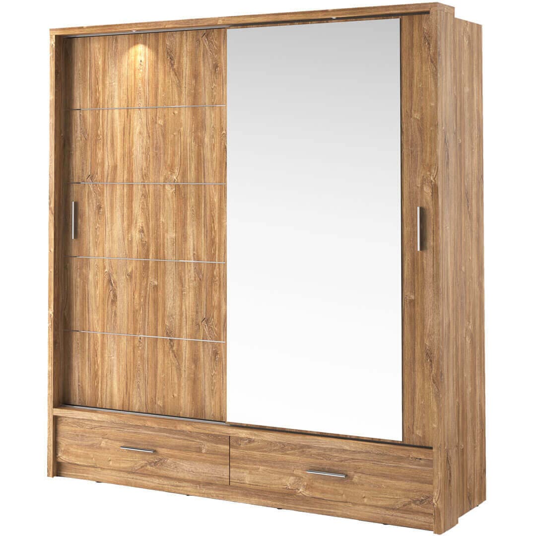 Arti 5 - 2 Sliding Door Wardrobe 200cm - Image 13