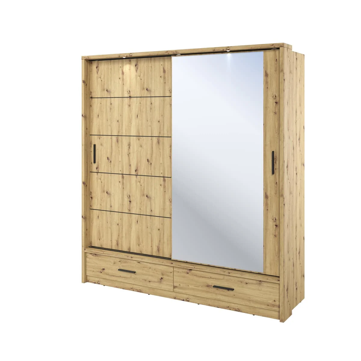 Arti 5 - 2 Sliding Door Wardrobe 200cm - Image 16