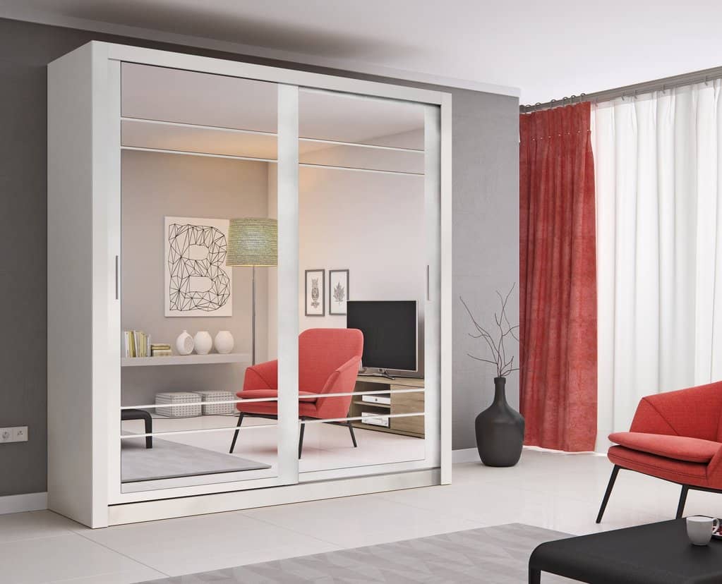 Arti 8 - 2 Sliding Door Wardrobe 203cm - Image 11
