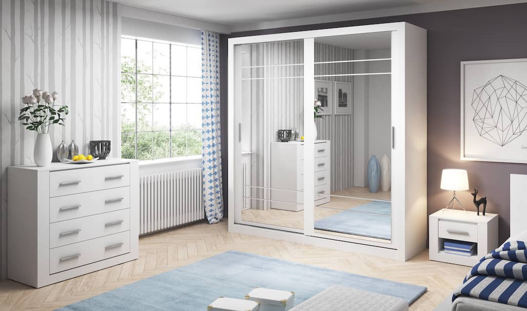 Arti 8 - 2 Sliding Door Wardrobe 203cm - Image 16