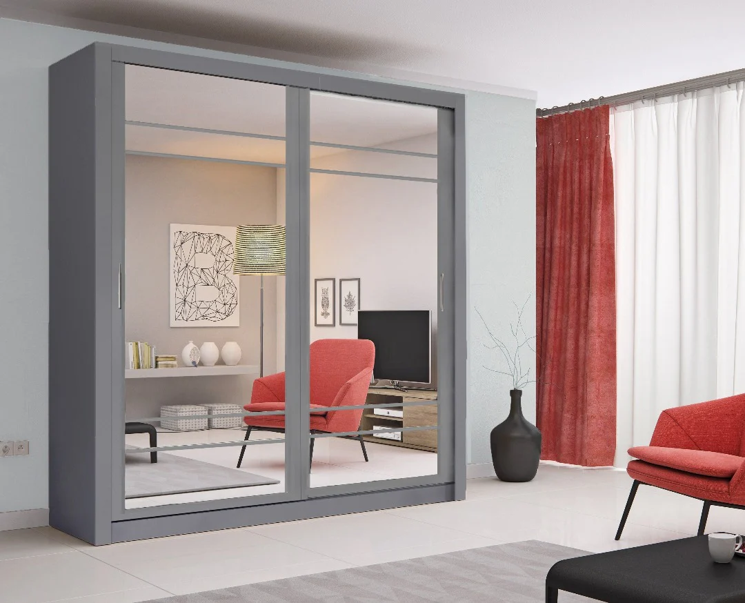 Arti 8 - 2 Sliding Door Wardrobe 203cm - Image 6