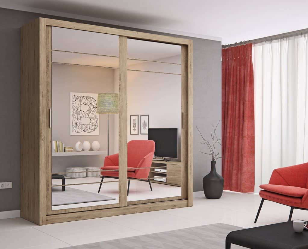 Arti 8 - 2 Sliding Door Wardrobe 203cm - Image 7