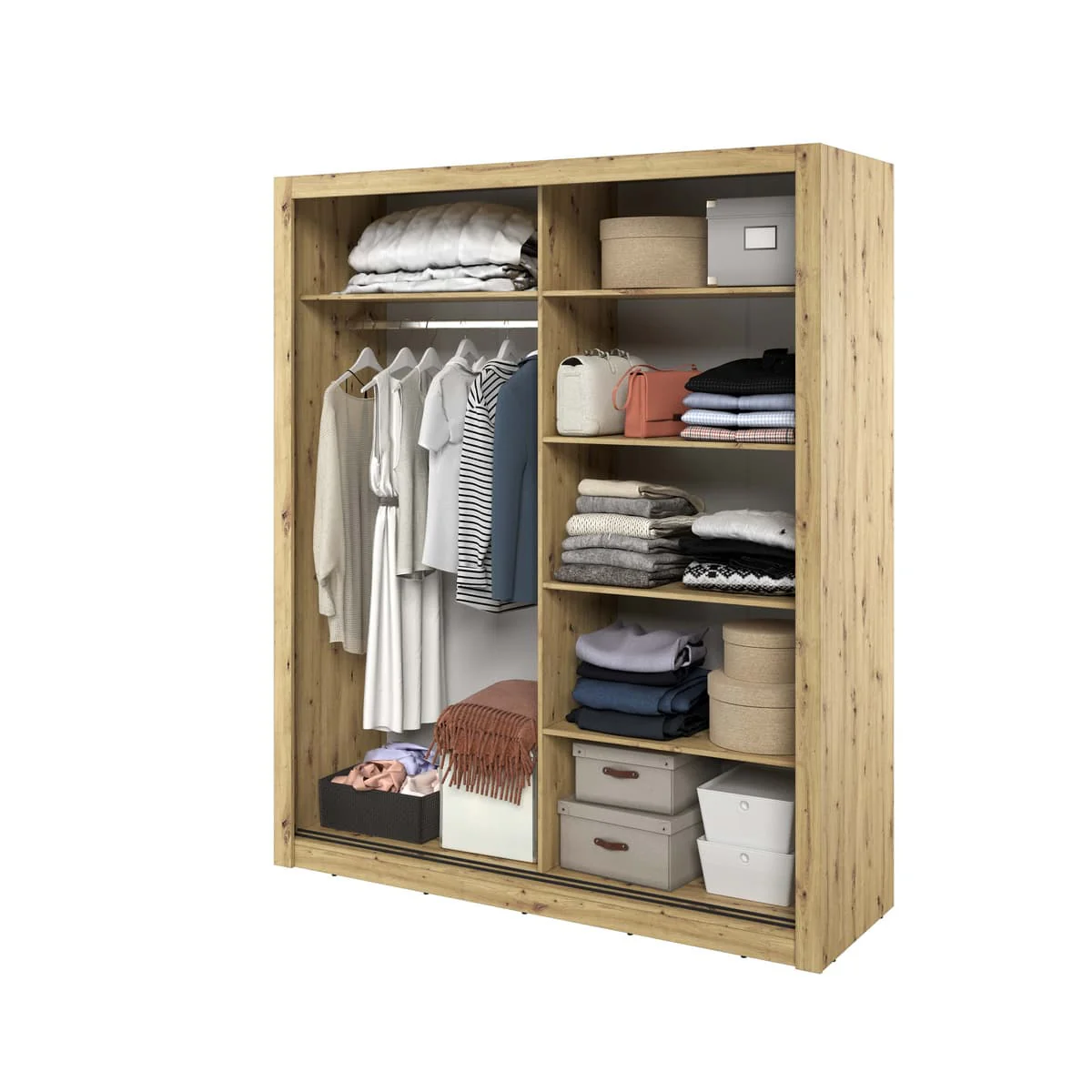 Arti 3 - 2 Sliding Door Wardrobe 181cm - Image 17