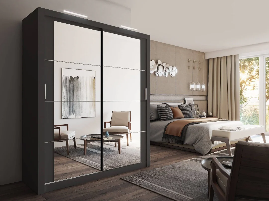 Arti 3 - 2 Sliding Door Wardrobe 181cm - Image 7