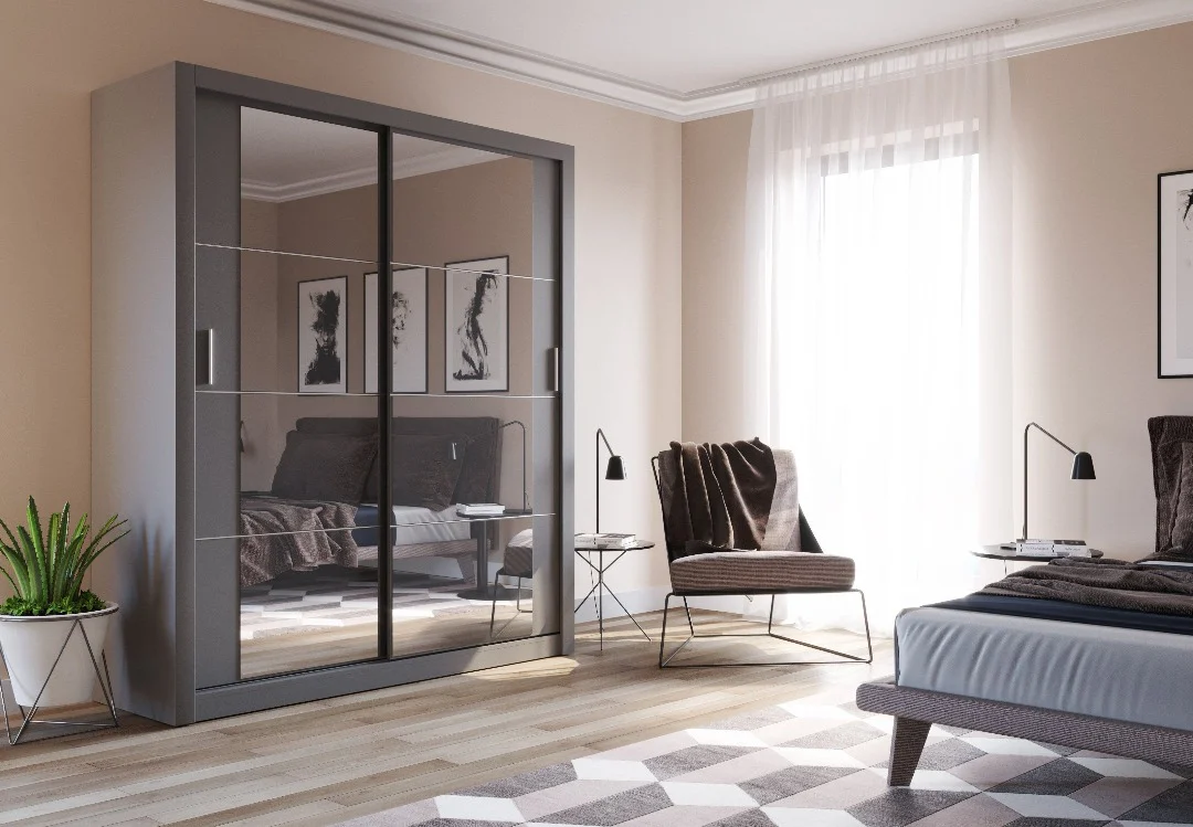 Arti 3 - 2 Sliding Door Wardrobe 181cm - Image 9