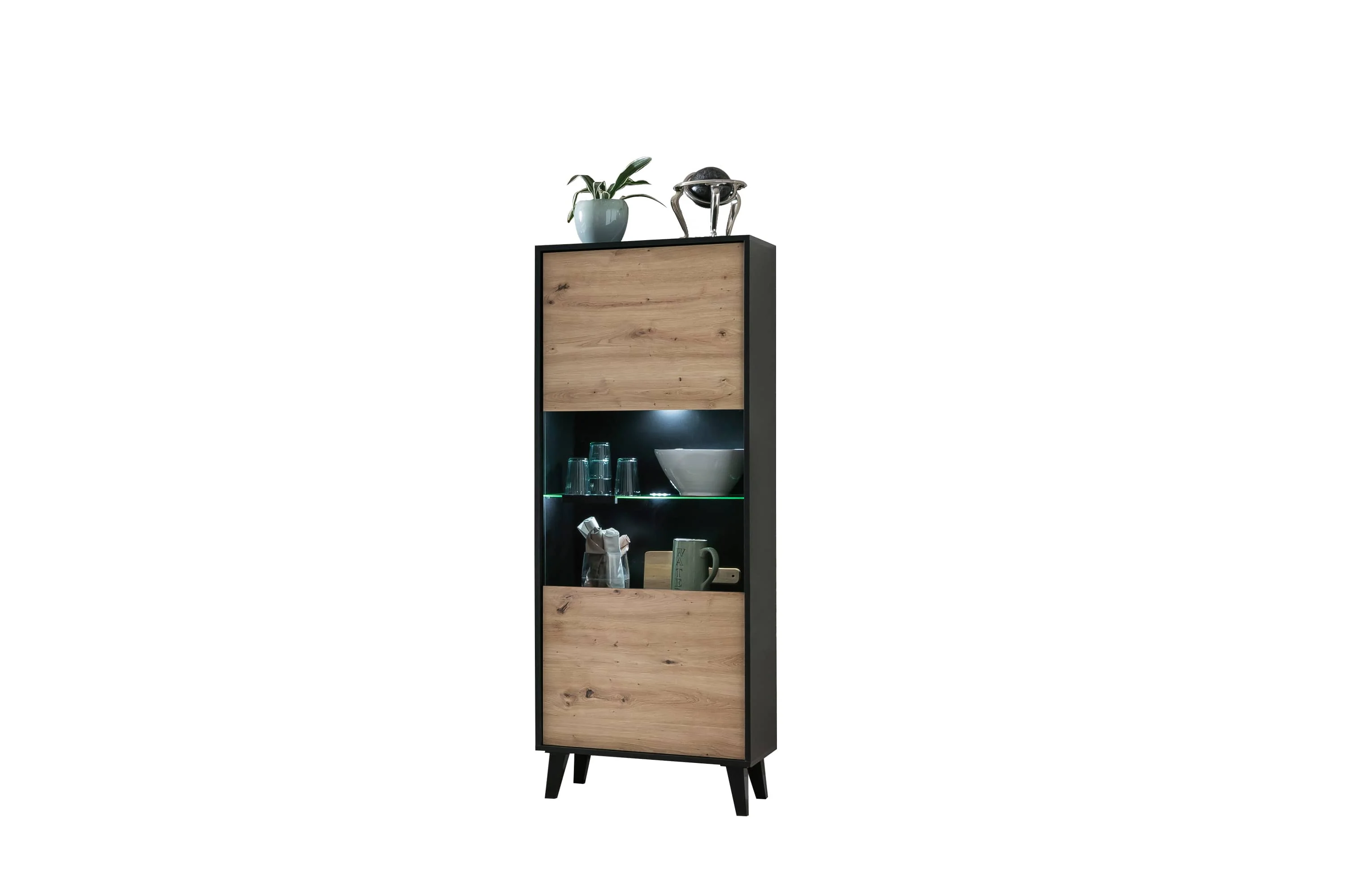 Artona 31 Tall Display Cabinet 65cm - Image 3