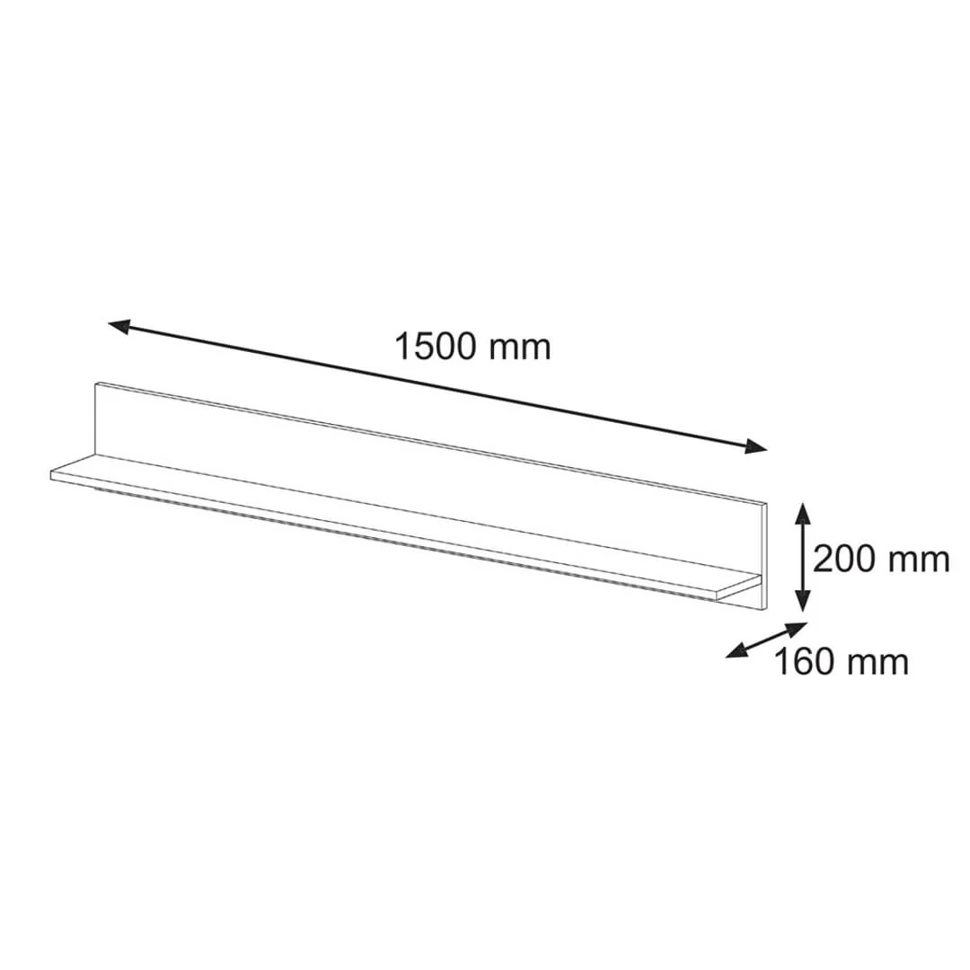 Aura Floating Shelf 150cm - Image 4