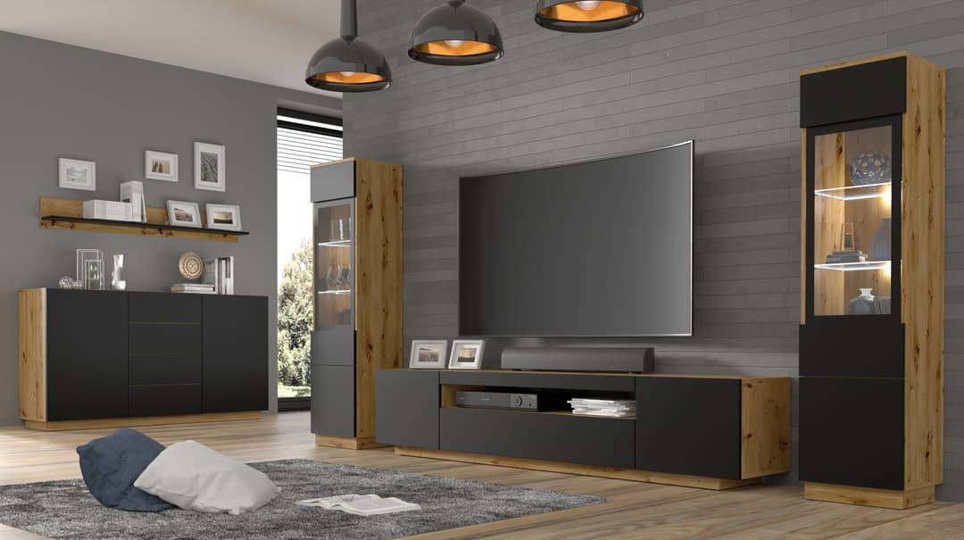 Aura Sideboard Cabinet 164cm - Image 4
