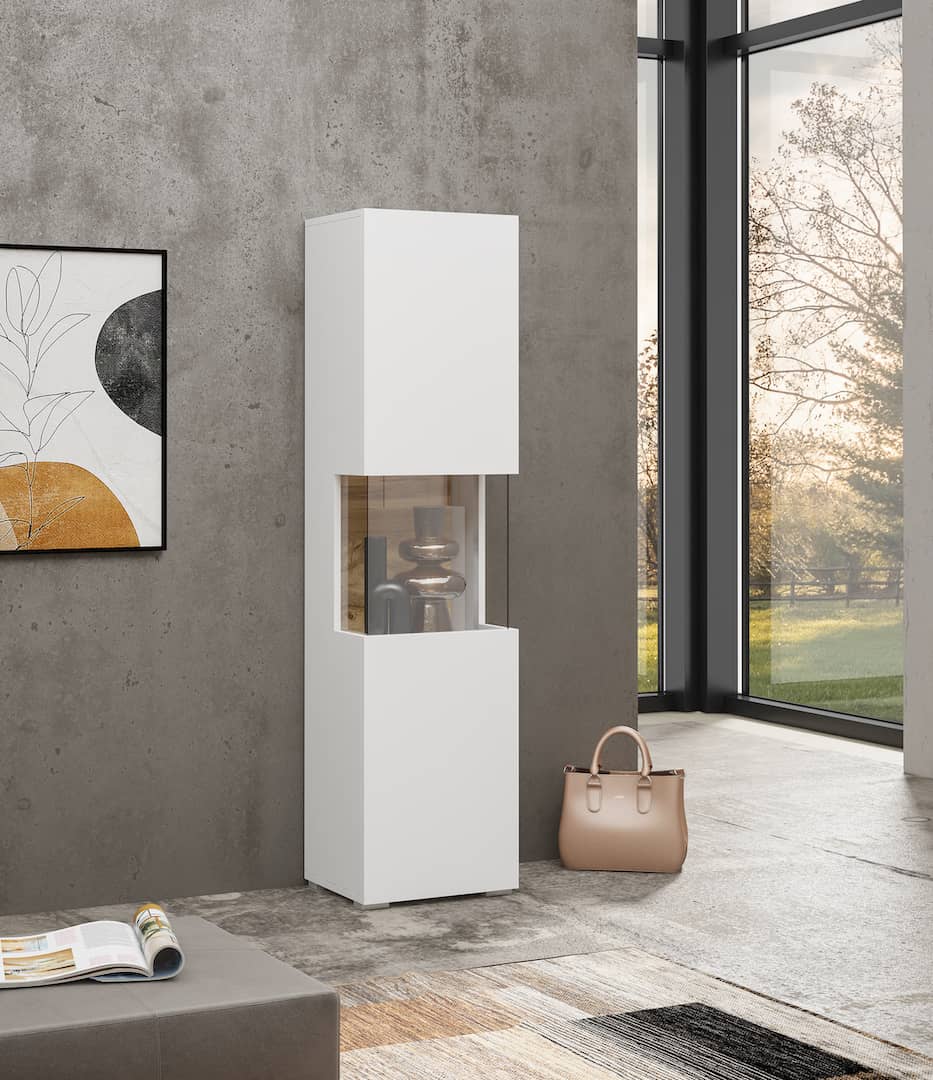 Ava 05 Tall Display Cabinet 36cm - Image 14