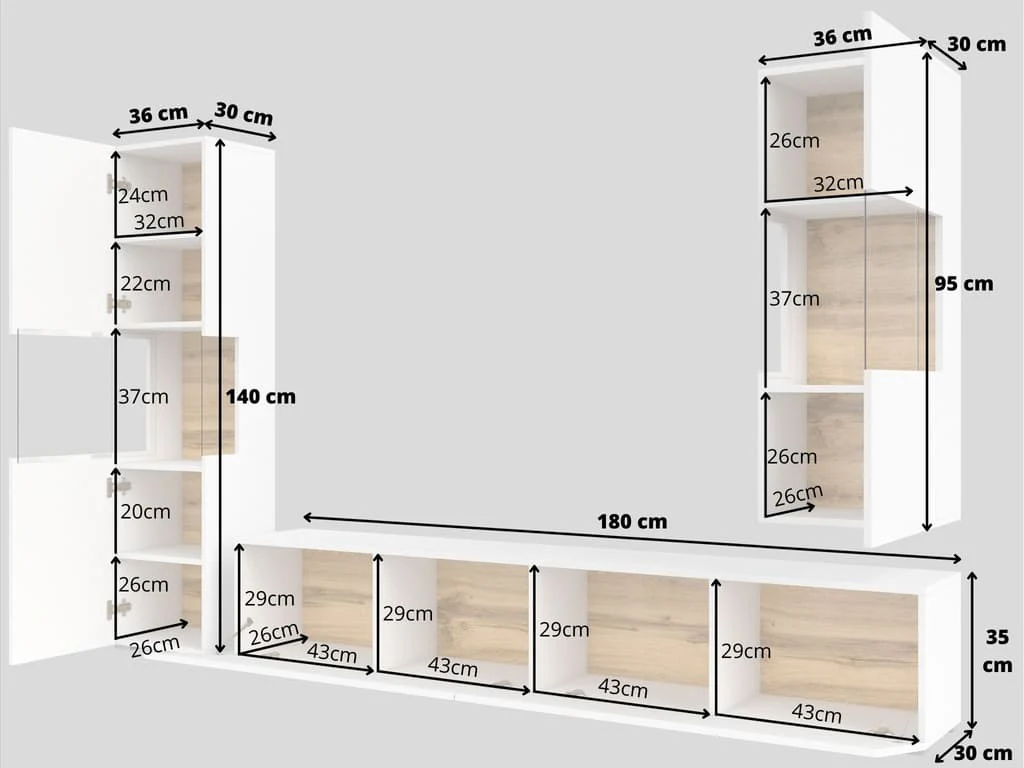 Ava 10 Entertainment Unit For TVs Up To 58" - Image 14