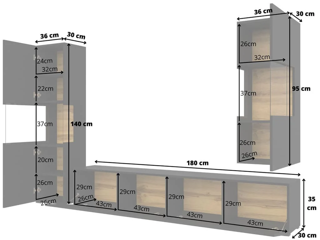 Ava 10 Entertainment Unit For TVs Up To 58" - Image 7