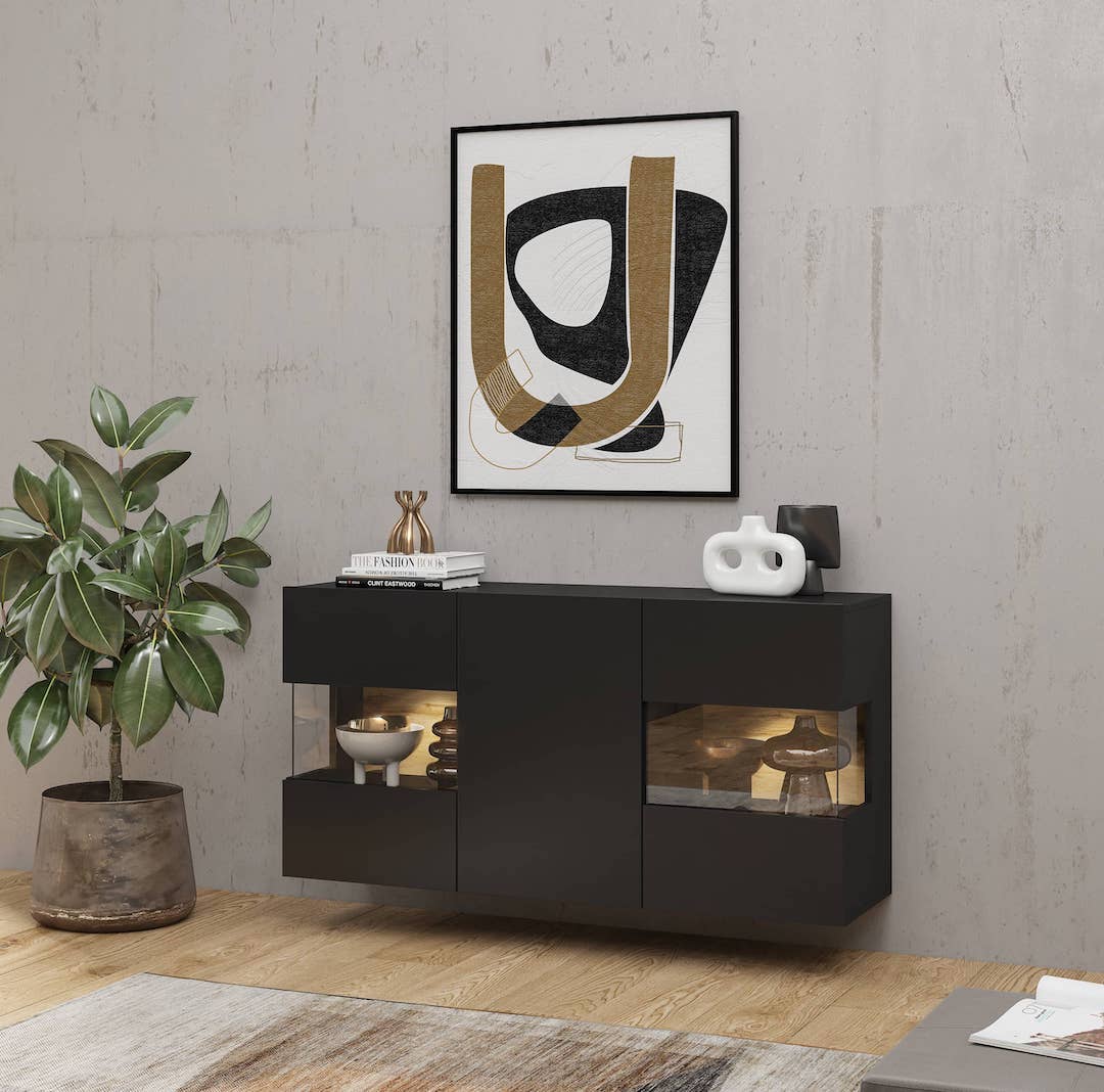 Ava 25 Display Sideboard Cabinet 120cm - Image 6