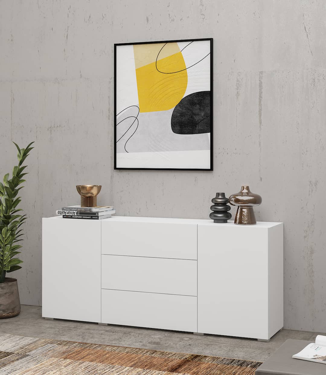 Ava 26 Sideboard Cabinet 140cm - Image 13