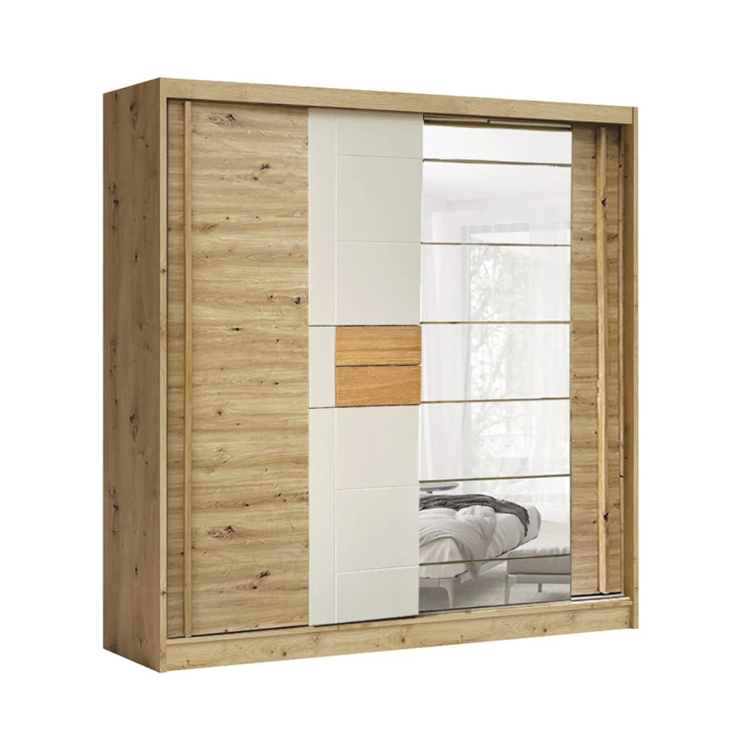 Avantgarde AV2 Sliding Door Wardrobe 200cm - Image 2