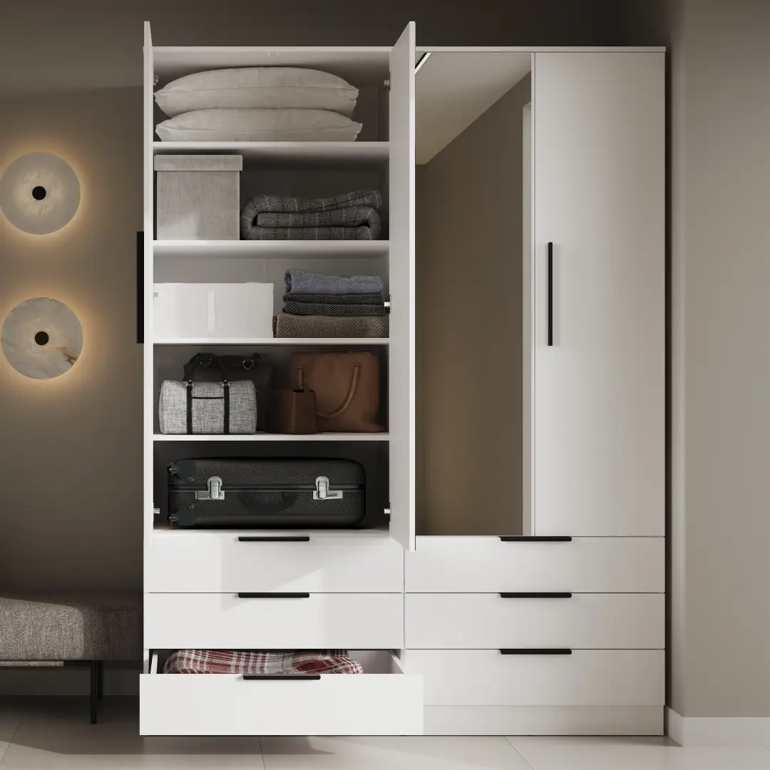 Avera AV-01 Hinged Door Wardrobe 170cm - Image 3