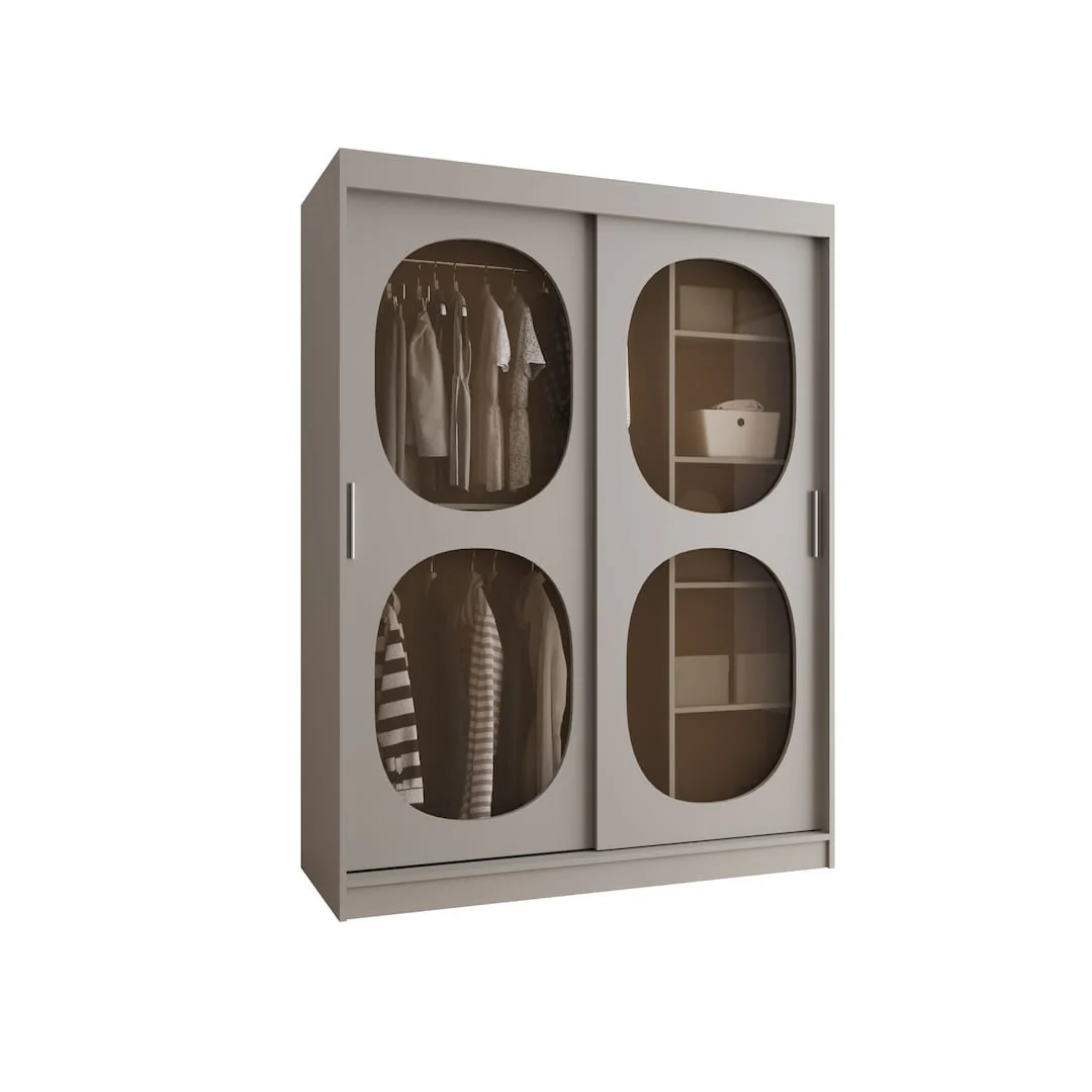 Bahrain II Sliding Door Wardrobe 150cm - Image 9