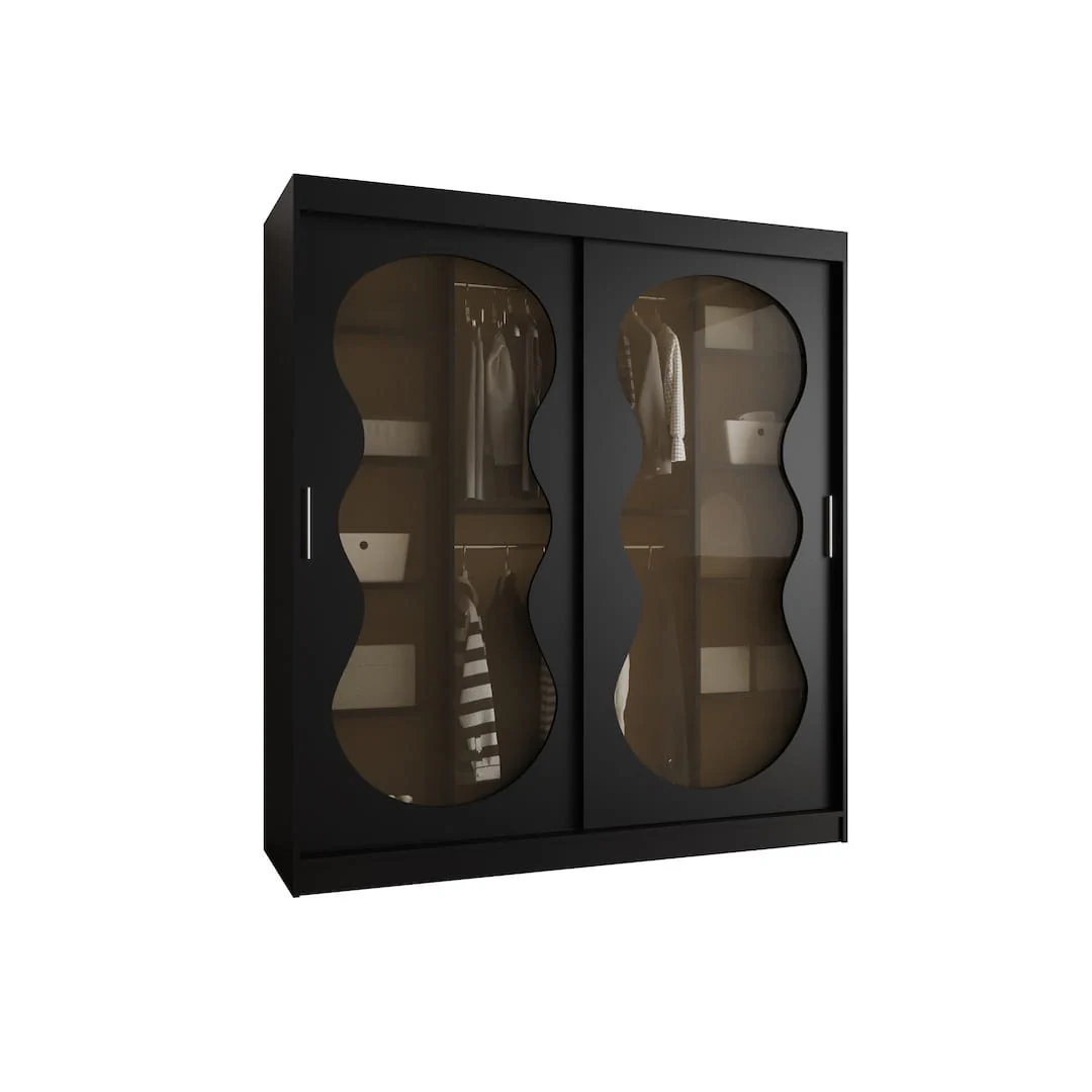Bahrain III Sliding Door Wardrobe 180cm - Image 8