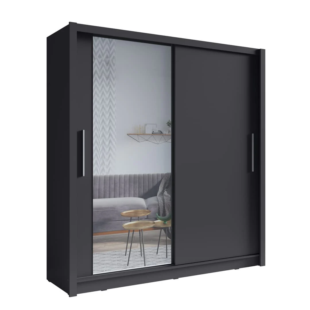 Baku 12 Sliding Door Wardrobe 205cm - Image 5