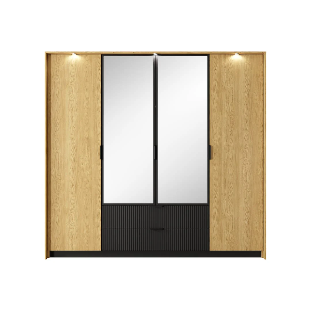 Baltic Hinged Door Wardrobe 223cm - Image 4