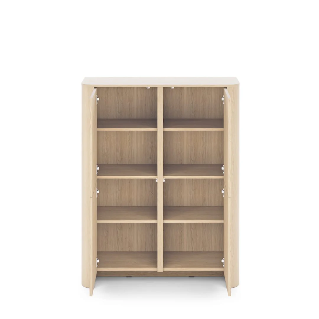 Bari Highboard Cabinet 103cm - Image 3