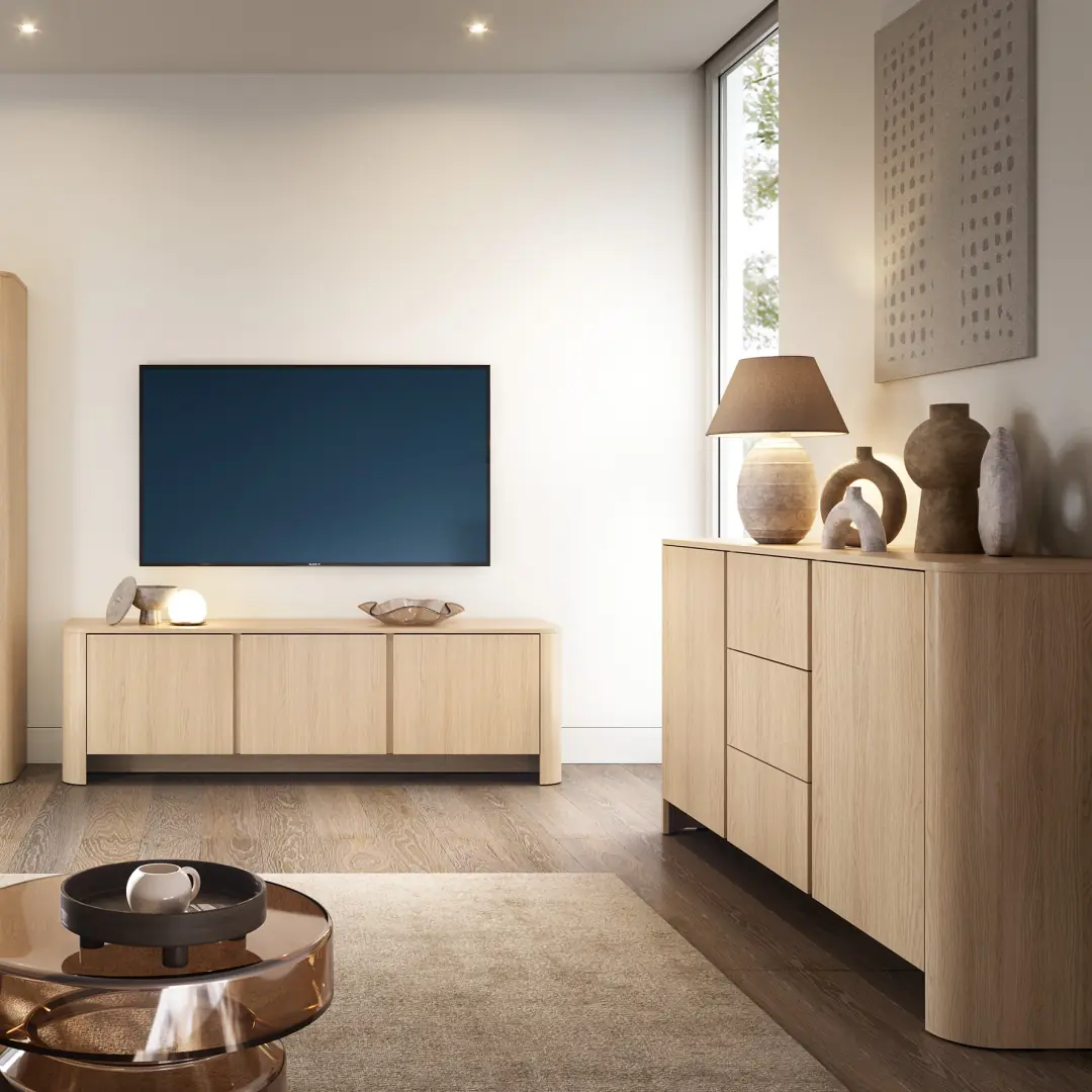 Bari Highboard Cabinet 103cm - Image 5